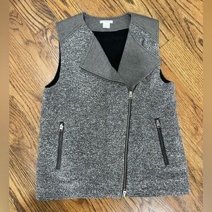 Club Monaco Size S Charcoal Vest